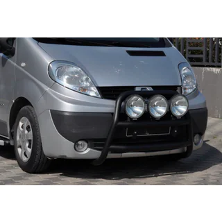 Defensa Delantera WT018 Negra (Acero Inoxidable) foto 4