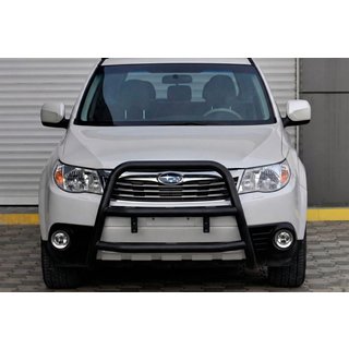 Defensa Delantera WT018 Negra (Acero Inoxidable) foto 3