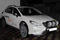 Subaru XV 2011-2017 Defensa Delantera WT018 Negra (Acero Inoxidable) foto 2