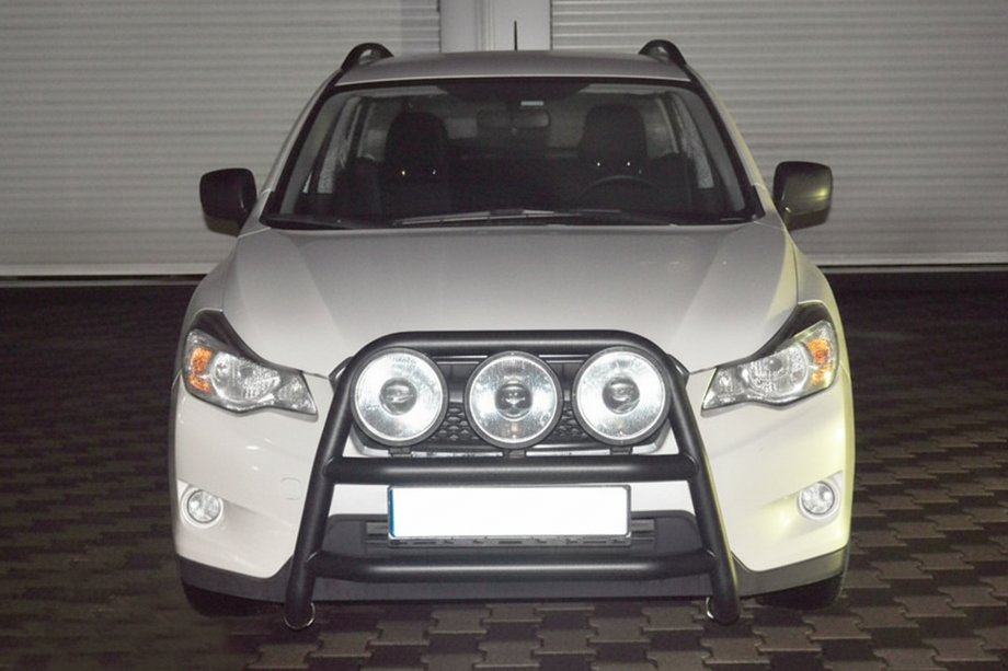 Subaru XV 2011-2017 Defensa Delantera WT018 Negra (Acero Inoxidable) Image