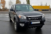Ford Ranger 2007-2011 Defensa Delantera QT008 Negra (Acero Inoxidable) foto 2