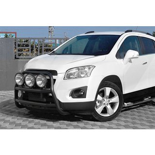 Defensa Delantera WT018 Negra (Acero Inoxidable) foto 3