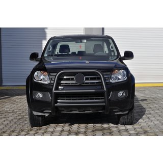 Defensa Delantera VL001 Negra (Acero Inoxidable) Volkswagen Amarok 2010-2022 foto 1