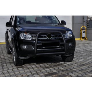 Defensa Delantera VL001 Negra (Acero Inoxidable) Volkswagen Amarok 2010-2022 foto 3
