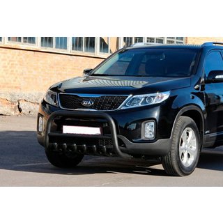 Defensa Delantera WT021 Negra (Acero Inoxidable) foto 1