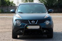 Nissan Juke 2010-2019 Defensa Delantera QT012 Negra (Acero Inoxidable) foto 1