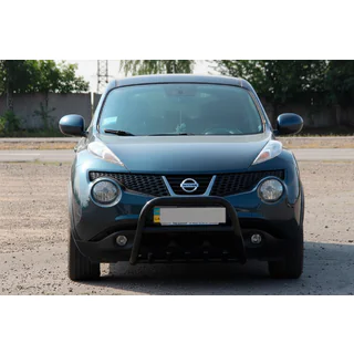 Defensa Delantera QT012 Negra (Acero Inoxidable) foto 1