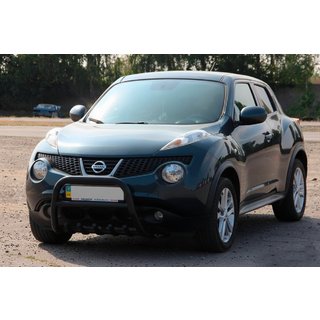 Defensa Delantera QT012 Negra (Acero Inoxidable) foto 2