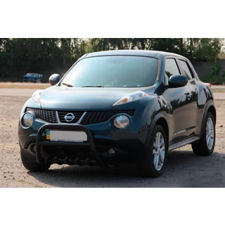 Defensa Delantera QT012 Negra (Acero Inoxidable) foto 2