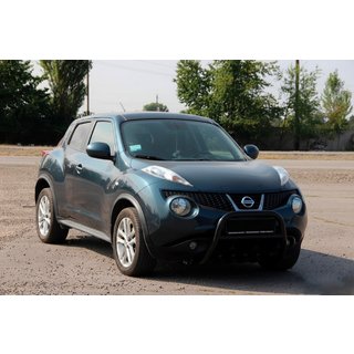 Defensa Delantera QT012 Negra (Acero Inoxidable) foto 3