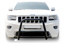 Jeep Grand Cherokee WK2 2010-2021 Defensa Delantera WT005 Negra foto 1