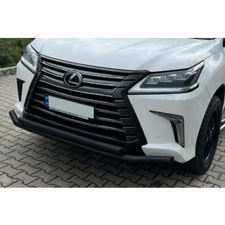 Defensa Delantera ST014 Black (2015+, Acero Inoxidable) Lexus LX570/450d 2008-2022 foto 1