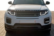 Range Rover Evoque 2012-2018 Defensa Delantera ST014-1 Negra (Acero Inoxidable) foto 1