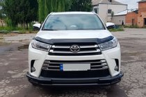 Toyota Highlander 2013-2019 Defensa Delantera ST-Special Black (Acero Inoxidable) foto 1