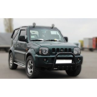 Defensa Delantera F2-01 Negra (Acero Inoxidable) foto 2