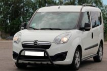 Opel Combo 2012-2018 Defensa frontal Black (acero inoxidable) foto 3