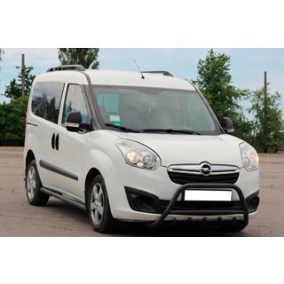 Defensa frontal Black (acero inoxidable) Opel Combo 2012-2018 foto 2