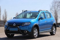 Dacia Sandero 2013-2020 Defensa Delantera WT006 Negra (Acero Inoxidable) foto 5