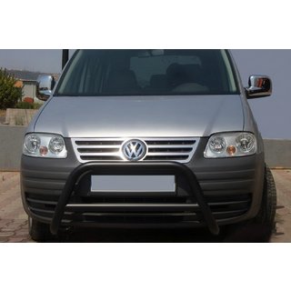 Defensa Delantera WT005 Negra (Acero Inoxidable) Volkswagen Caddy 2004-2010