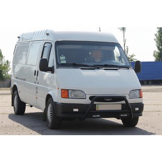 Defensa Delantera WT006 Negra (Acero Inoxidable) foto 1
