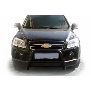 Defensa Delantera WT005 Negra (Acero Inoxidable) Chevrolet Captiva 2006-2019