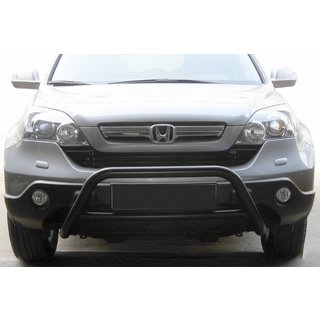 Defensa Delantera WT005 Negra (Acero Inoxidable) Honda CRV 2007-2011