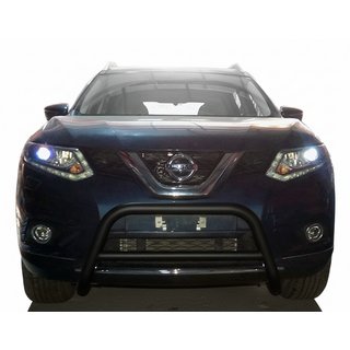 Defensa Delantera WT005 Negra (Acero Inoxidable) Nissan X-trail T32/Rogue 2014-2021