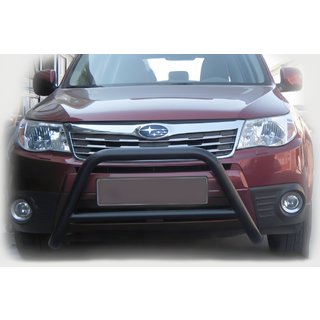 Defensa Delantera WT005 Negra (Acero Inoxidable)