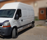 Renault Master 1998-2010 Tubos Laterales (2 uds., Acero Inoxidable) Batalla Larga foto 2