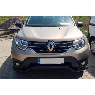Defensa Delantera WT008 Negra (Acero Inoxidable) foto 3