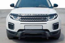 Range Rover Evoque 2012-2018 Defensa Delantera WT005 Negra (Acero Inoxidable) foto 3