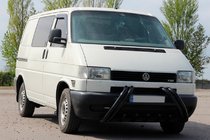 Volkswagen T4 Transporter 1990-2003 Defensa delantera Kelebek WT011 Black (acero inoxidable) foto 2