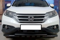 Honda CRV 2012-2016 Defensa Delantera Shark Black (Acero Inoxidable) foto 2