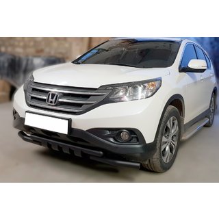 Defensa Delantera Shark Black (Acero Inoxidable) Honda CRV 2012-2016 foto 1