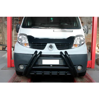 Defensa Delantera F1-01 Negra (Acero Inoxidable) foto 1