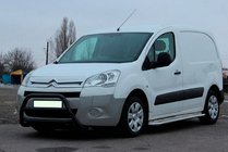 Citroen Berlingo 2008-2018 Defensa Delantera WT022 Negra (Acero Inoxidable) foto 2