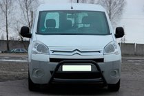 Citroen Berlingo 2008-2018 Defensa Delantera WT022 Negra (Acero Inoxidable) foto 3