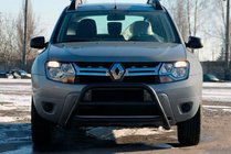 Dacia Duster 2008-2018 Defensa Delantera WT022 Negra (Acero Inoxidable) foto 2