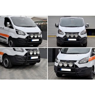 Defensa Delantera WT022 Negra (Acero Inoxidable) foto 4