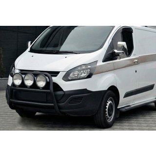 Defensa Delantera WT022 Negra (Acero Inoxidable) foto 3