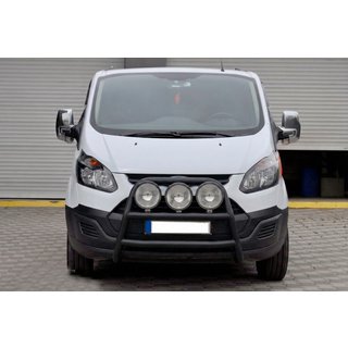 Defensa Delantera WT022 Negra (Acero Inoxidable) foto 2