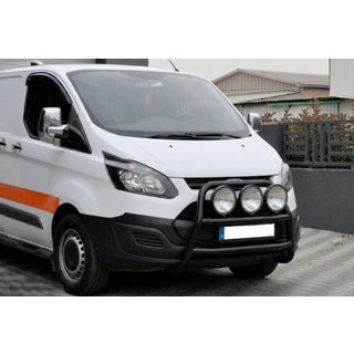 Defensa Delantera WT022 Negra (Acero Inoxidable) foto 1