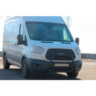 Defensa Delantera WT022 Negra (Acero Inoxidable) foto 1