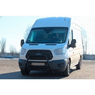 Defensa Delantera WT022 Negra (Acero Inoxidable) foto 2