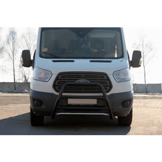 Defensa Delantera WT022 Negra (Acero Inoxidable) foto 3