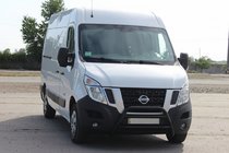 Renault Master 2011-2023 Defensa Delantera WT022 Negra (Acero Inoxidable) foto 3