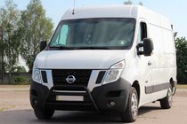 Renault Master 2011-2023 Defensa Delantera WT022 Negra (Acero Inoxidable) foto 2