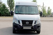 Renault Master 2011-2023 Defensa Delantera WT022 Negra (Acero Inoxidable) foto 1