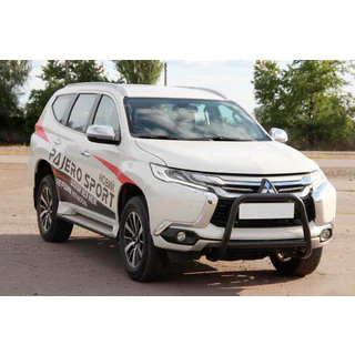 Defensa Delantera WT022 Negra (Acero Inoxidable) foto 2