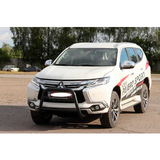 Defensa Delantera WT022 Negra (Acero Inoxidable) foto 3